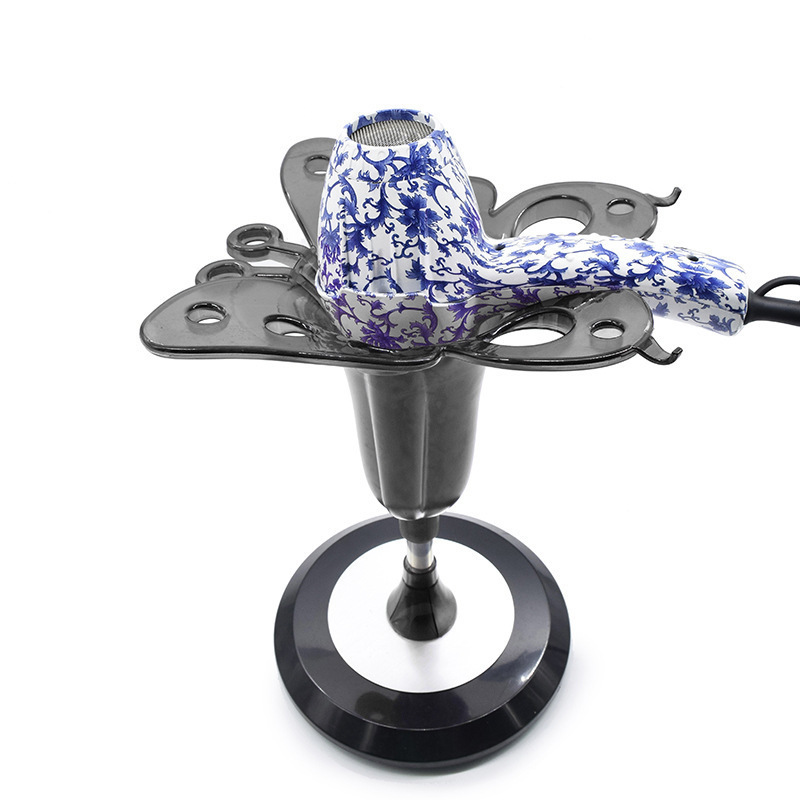 跨境吹风机架落地架电吹风机架发廊理发店家用吹风筒支架厂家批发