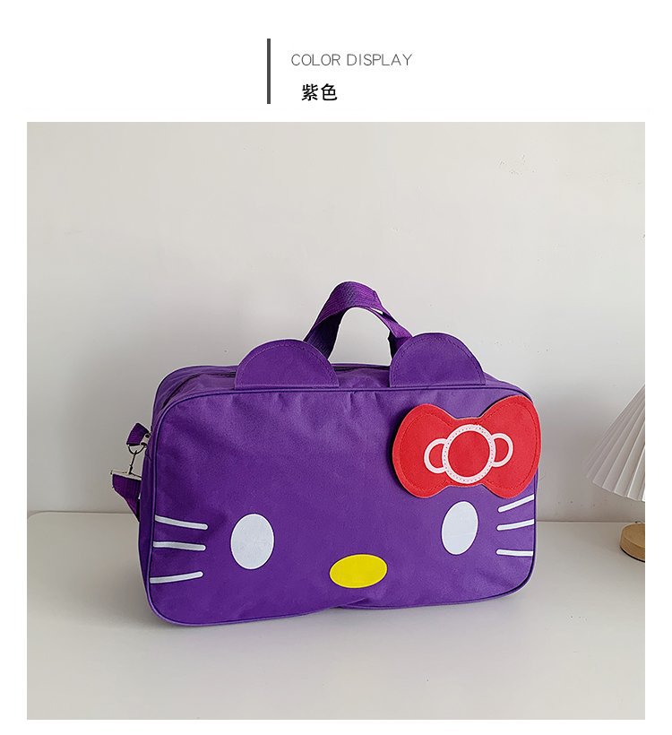 Nueva bolsa de viaje de gran capacidad Oxford caricatura linda bolsa de almacenamiento para viajar bolsa de hombro bolsa de mano