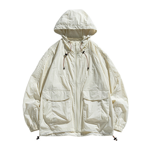 Shorts thin stylish mountain system outdoor UV protection ice cool sun protection suit set for men and women couples as a whole