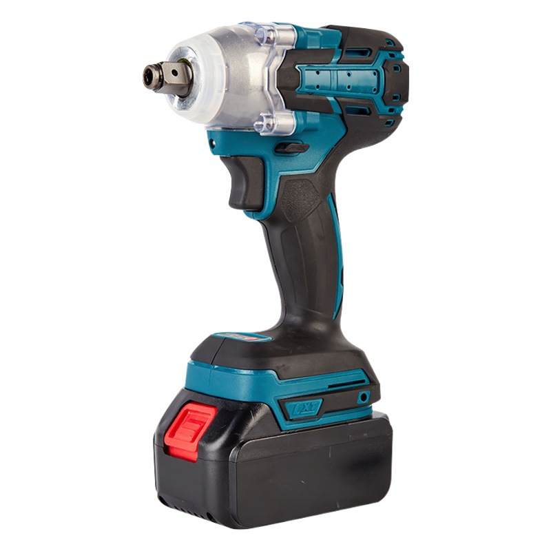 Llave eléctrica de litio de comercio exterior llave eléctrica sin escobillas de gran par llave de batería de litio inalámbrica traje