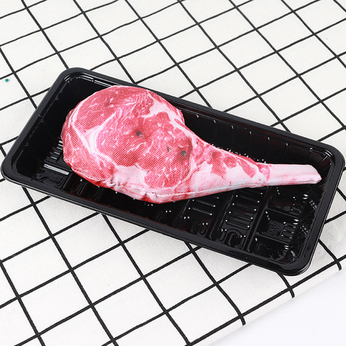 New pet sounding toy Oxford cloth steak dog squeezing sound pressure bite-resistant large steak wholesale