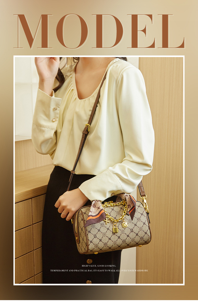 Nuova borsa da donna Bani Meizi Borsa da cuscino retrò casual moda Borsa da donna Boston a tracolla di alta qualità_voghion.com