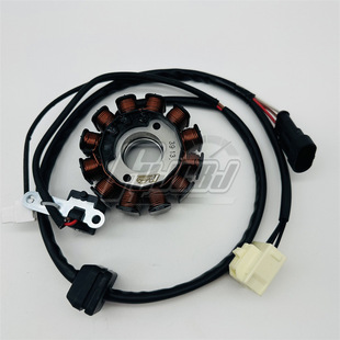 Supply piagqiao motorcycle electric jet version Typhoon BYQ150T-5F -3v SR150 Magneto coil Stator