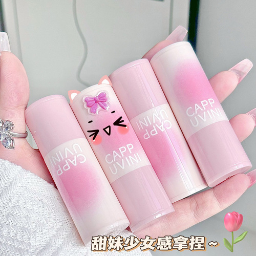 Cappuvini poke blush stick vitality bang bang whitening pure desire Korean girl blush eye shadow makeup rouge