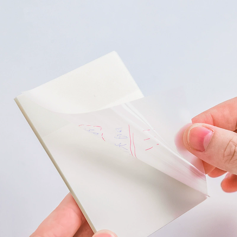 Прозрачные клейкие стикеры для планировщика, этикетки из ПЭТ, канцелярские наклейки, для заметок студентов, креативные, в стиле инс, отрывные