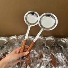 米诺家304不锈钢豆浆过滤网筛火锅打沫勺厨房撇浮沫捞勺隔油