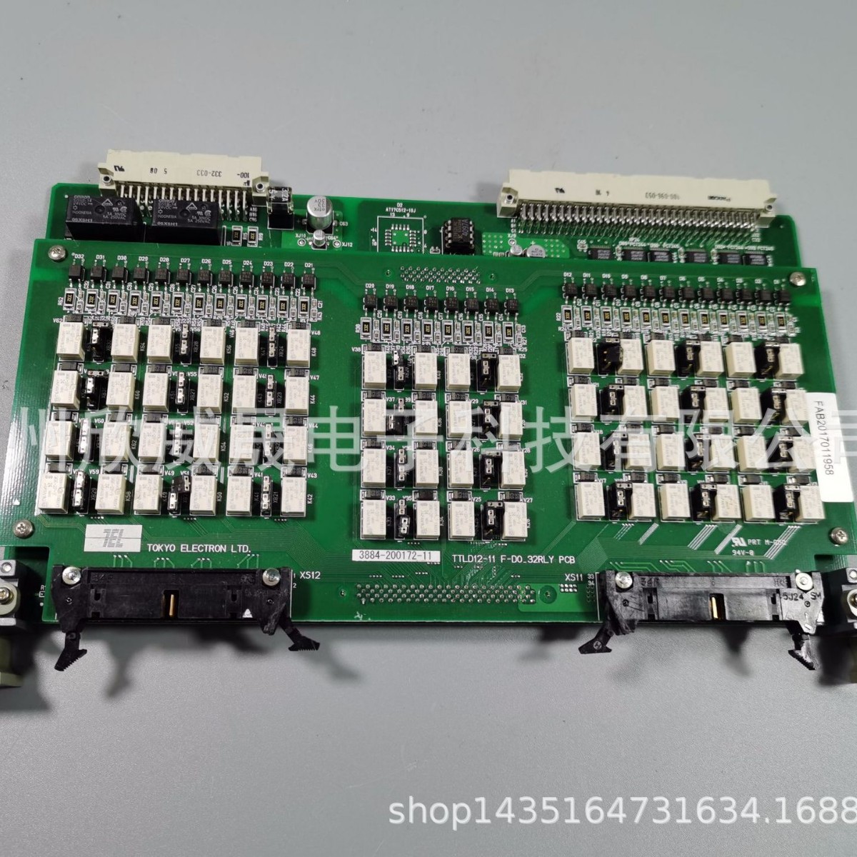 TEL 3884-200172-11 TTLD12-11  PCB BOARD 电路板