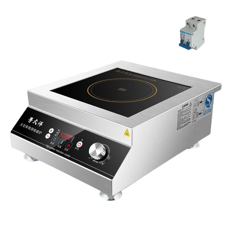 Estufas electromagnéticas comerciales 8000w comedor de alta potencia de cocción plana de salmuera 6000w de comidas 5000w estufa eléctrica