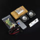 Bluetooth Speaker Small Audio diy Production Kit with Voice-controlled Spectrum Display Student Teaching Parts Welding Practice