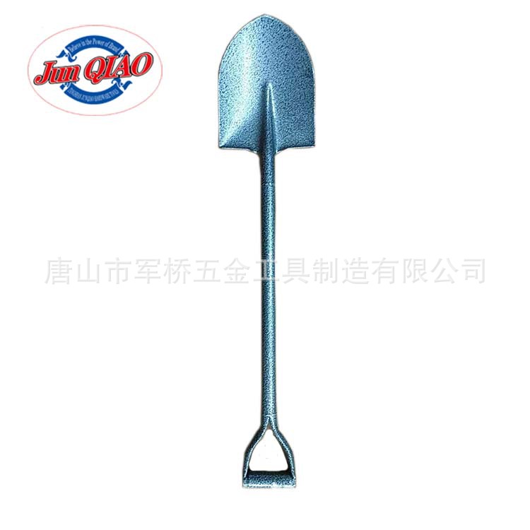 锰钢铁柄锹 农用铁柄锹 建筑工程铁柄锹 出口铁柄锹 一体铁柄锹
