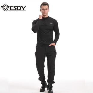 ESDY黑色g3战术蛙服套装长袖长裤男作训服男士夏季户外战术战斗服-阿里巴巴
