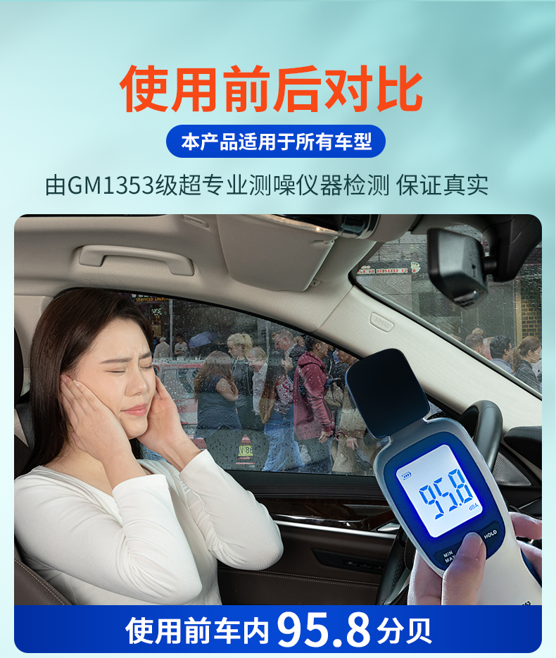 Special car anti-vibration board sound insulation cotton thickened anti-vibration four-wheel sound-absorbing cotton four-door whole car door noise reduction sticker self-adhesive