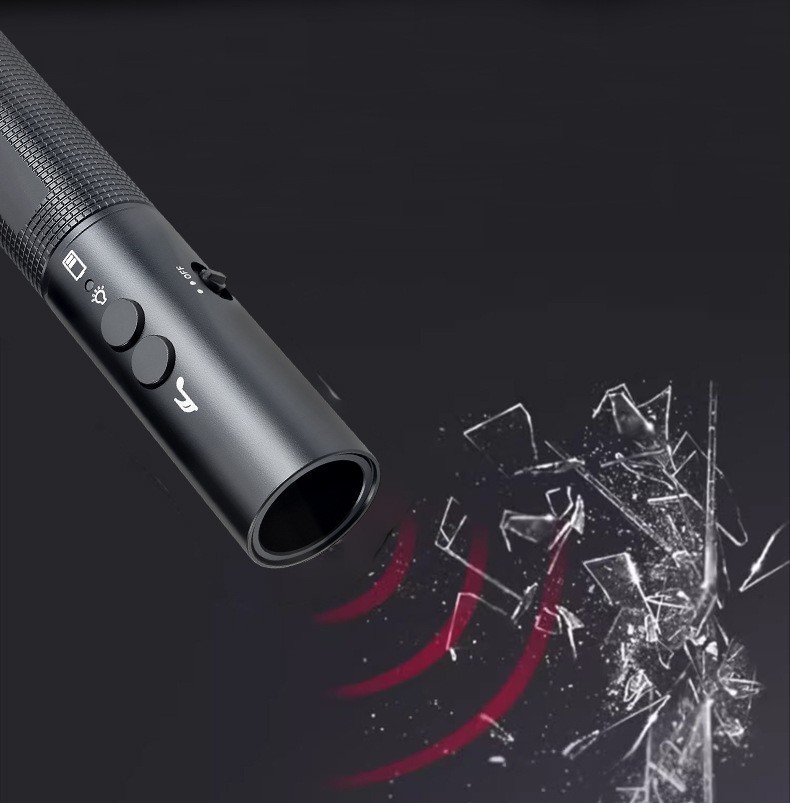 Outdoor Electronic Whistle, Pigeon Whistle, Electronic Whistle for Coaching, Command, Training, Sports Competitions, Strong Light, Multifunctional Flashlight