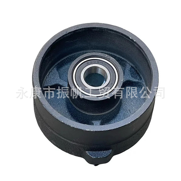 Atv Drum Brake Hub, Four-Wheel Small Bull Atv Mars Front Drum Brake Flange, 3-Hole Wheel Hub Cover, Front Drum Brake Rotor