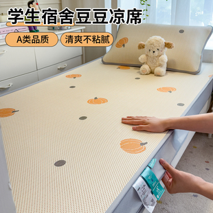 Summer Student Dormitory Ice Bean Mat Bed Sheet 2025 New Machine Washable 90X190 Single Air-Conditioned Soft Mat
