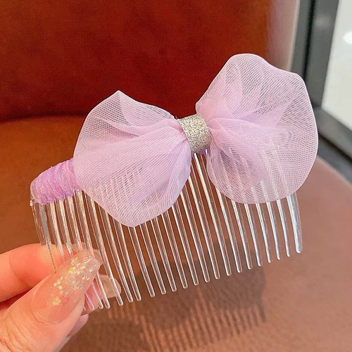 Broken hair artifact girl hairpin comb girl hairpin headdress baby girl bangs sorting broken hair comb summer