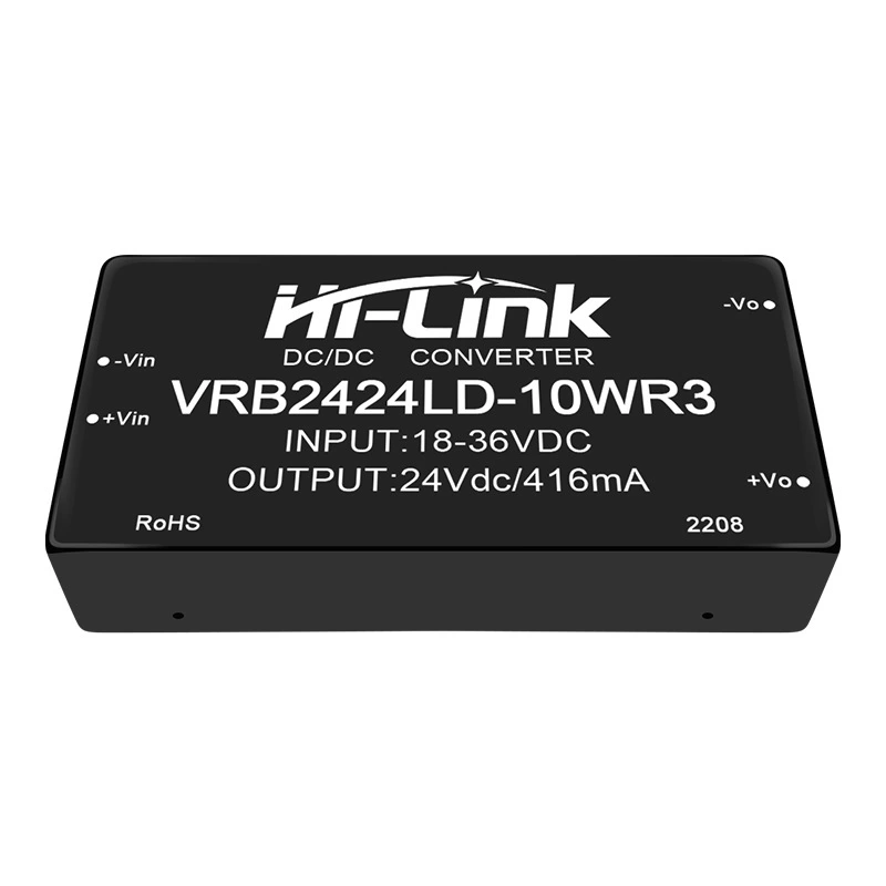 Изолированный источник питания 24V до 24V 10W VRB2424LD-10R3 DC-DC напряжение DC напряжение давление