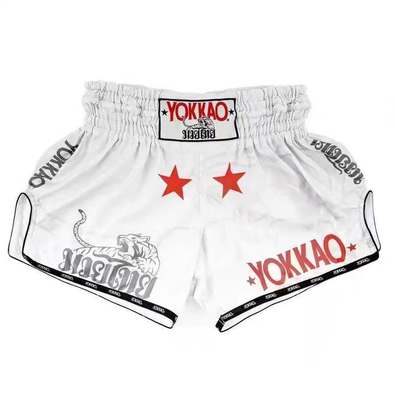 Muay Thai Shorts Free Fighting Training Pants Mma Sports Fitness Boxing Martial Arts Shorts Cross-Border