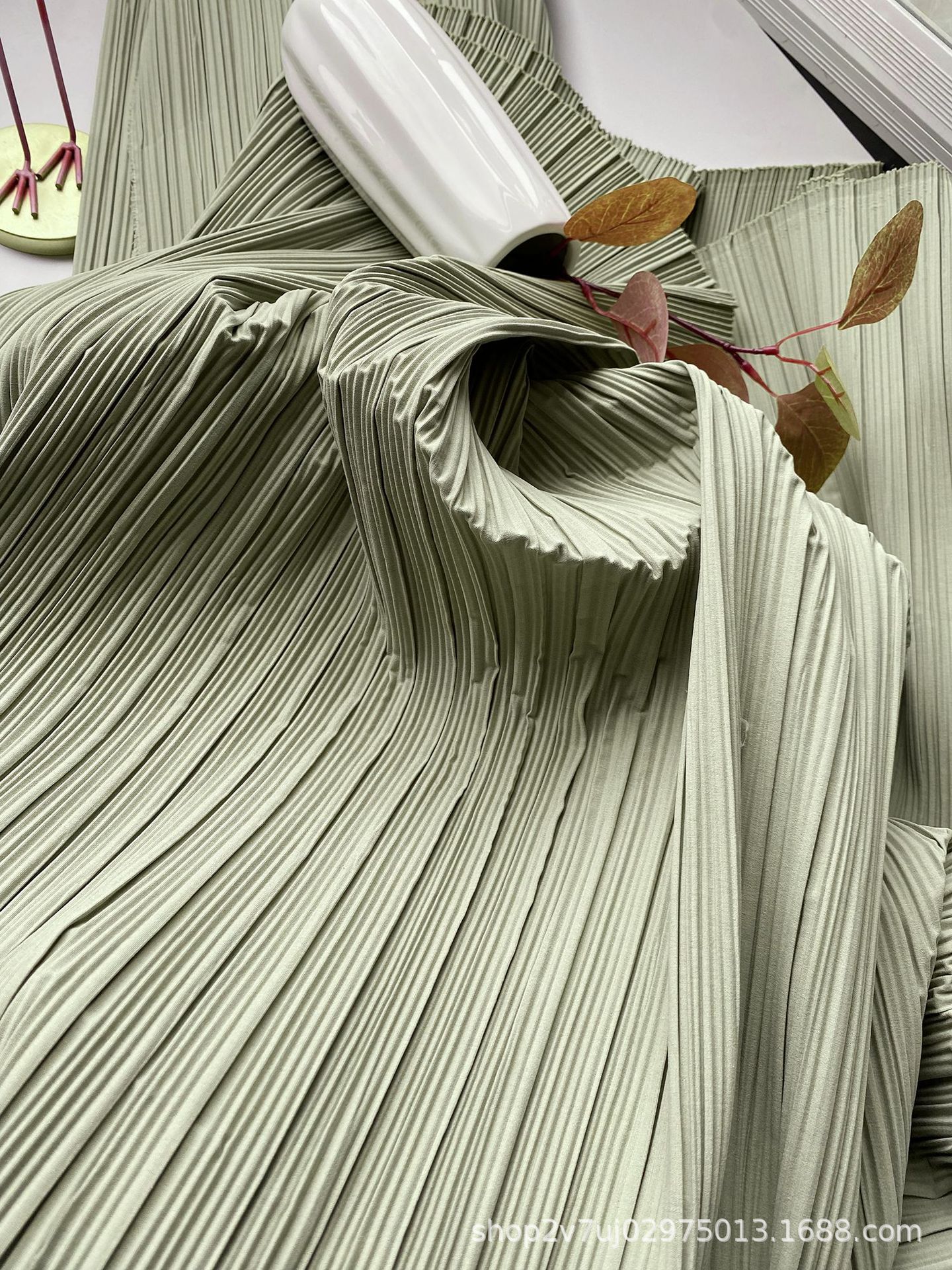 三宅一生シワ生地布地diy三宅一生背景装饰画圧シワ生地レモン布坊