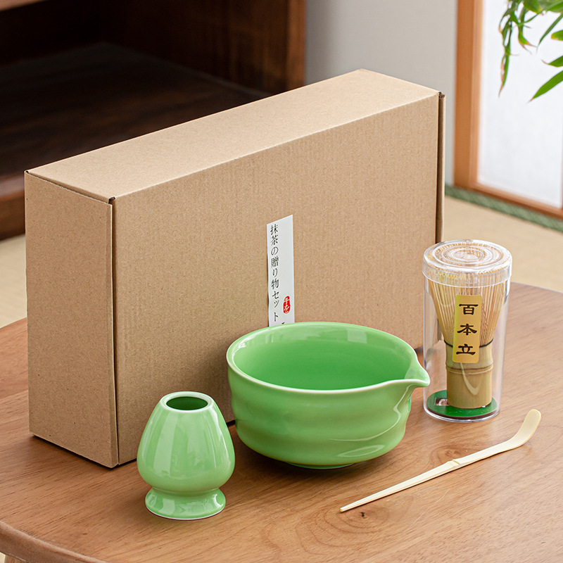 Ceremonia de matcha japonesa transfronteriza Tazón de matcha de cerámica Tazón de té