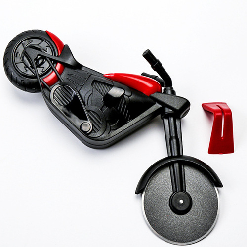 Amazon Creative Motorcycle Pizza Cutting Pizza Roller Knife Motorcycle Pizza Cutter Roller Pizza Slitting Knife