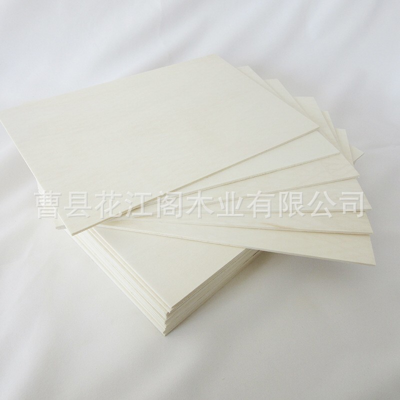 Laminate plywood multi-layer board solid wood plywood plywood photo frame backboard drawing board DIY handmade model material pyrography