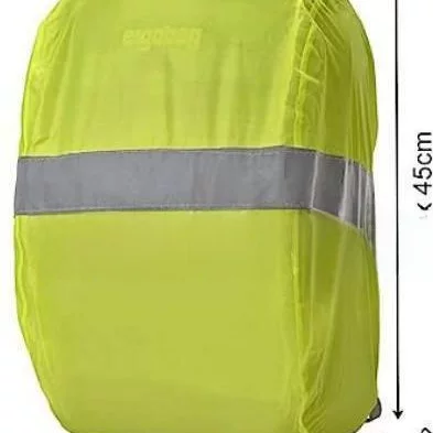 Reflective Waterproof Schoolbag Cover Pu2000 Water Pressure Stereo Schoolbag Cover Outdoor Backpack Cover Waterproof Cover Backpack