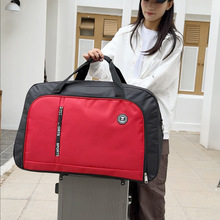 2024新款商务出差大容量手提包防水单肩斜挎包健身收纳旅行袋外贸