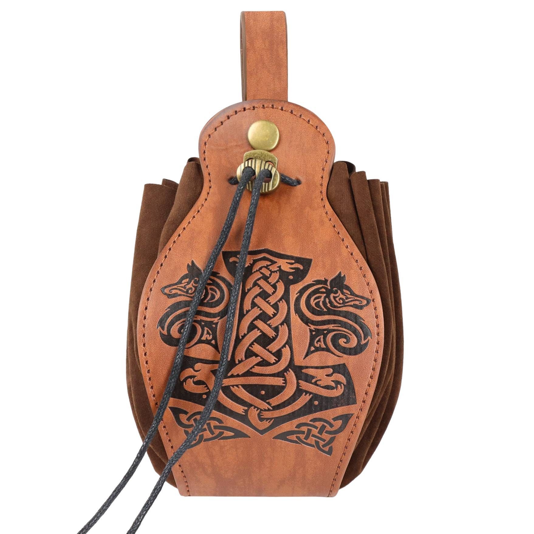 브라운 울프 해머 백