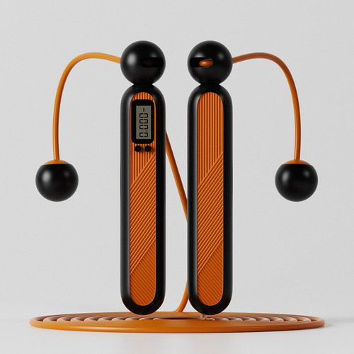 Counting ropeless skipping rope, physical education high school entrance examination counting skipping rope, adult dual-use electronic counting skipping rope manufacturer wholesale