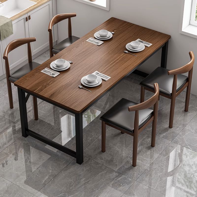 [싱글테이블] 블랙오크색 60*60*75cm