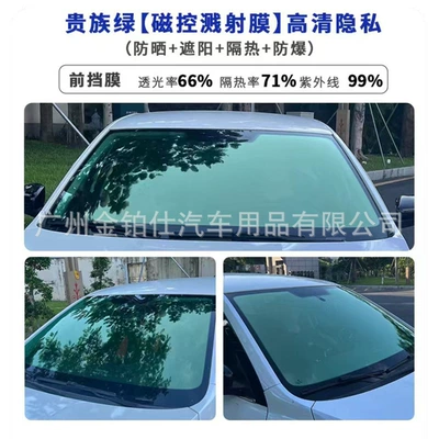 Nano Ceramic, Automotive Film - 1x-15m-front-block-noble-green-magnetic-sputtering-film-1x-15m