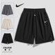 Summer Shorts Men's Loose Casual Shorts Breathable Sports Pants Street All-match Trendy Straight Quick-drying Mid-length Pants for Men