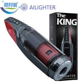 艾莱特王者归来飞机杯男用蓝牙互动伸缩加温自慰器成人情趣性用品