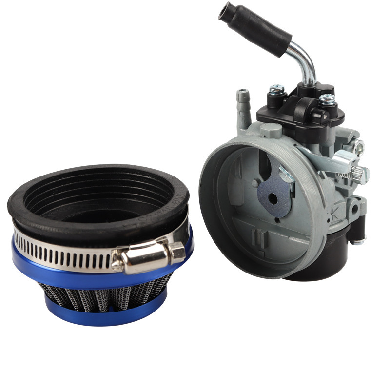 2-stroke carburetor with air filter is suitable for 49cc 50cc 66cc 80cc 100cc motorcycles