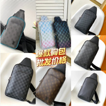 跨境24新品男士胸包经典单肩包斜挎包百搭时尚日常百搭旅行M46327