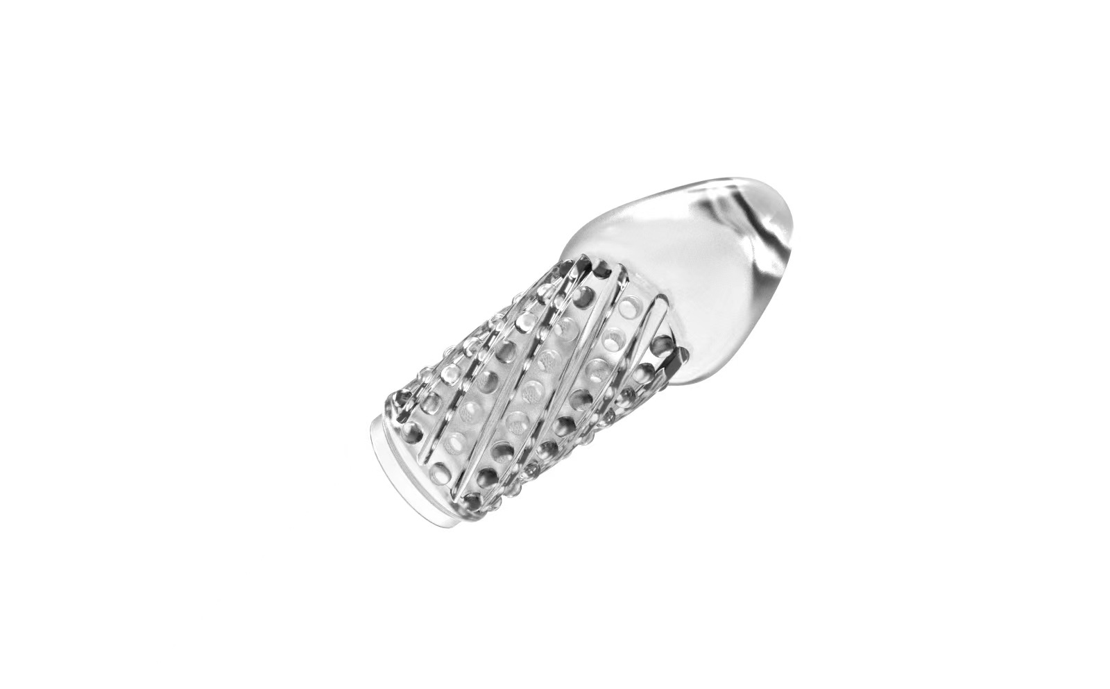 Preservativo ritardato per glande per uomo, desensibilizzazione, ispessimento e allungamento del pene, preservativo per orgasmo duraturo, sex toy_voghion.com