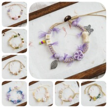 景德镇陶瓷竹节高级感热销转运平安手绳摆摊创意小商品饰品批发