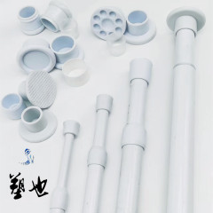 ソースメーカーのプラスチック製アクセサリー、伸縮ロッド、ゴム製ヘッド、釘不要のブラインド、ドアカーテン、カーテンロッド、シャワーカーテンロッド、ゴム製スリーブ、サンプル取得