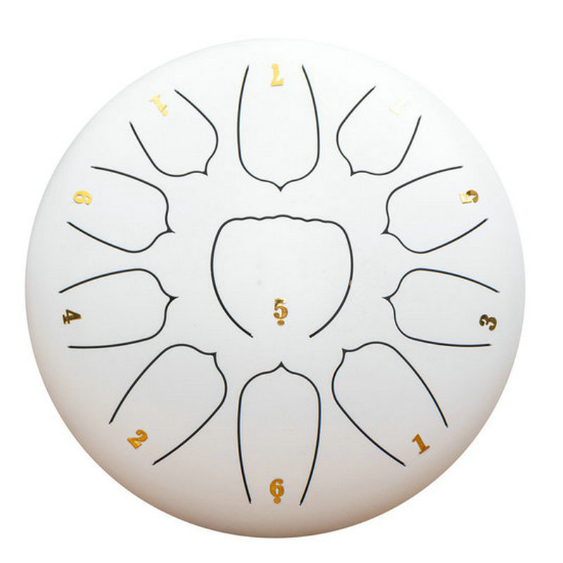 Comercio exterior transfronterizo tambor etéreo 6 / 8 / 10 / 12 pulgadas 15 tonos tambor de niños olvidar tambor de preocupación tambor de disco adulto tambor etéreo