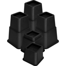 PP塑料床脚垫可调节塑料增高垫桌脚沙发茶几脚垫承重家具增高垫