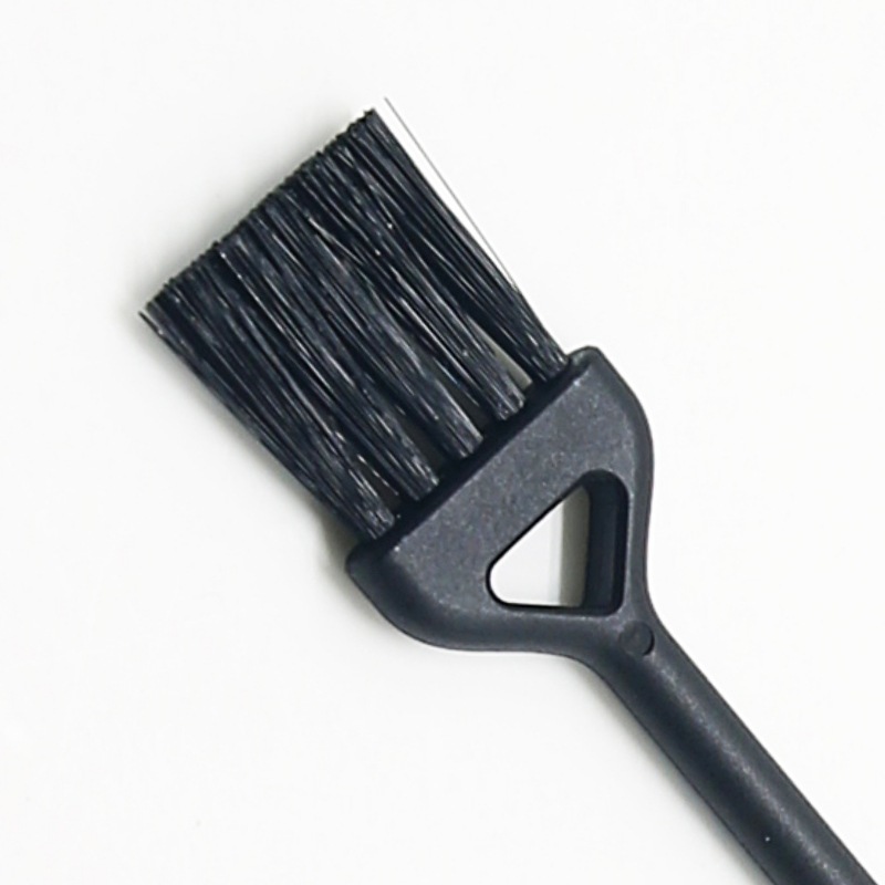 Fabricante en stock café cepillo de limpieza de plástico ajo prensa de limpieza cepillo pequeño cepillo