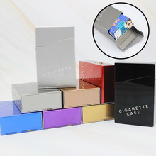 批发烟盒创意二十支软包烟盒 20支整包装男士铝烟烟合盒DH7708