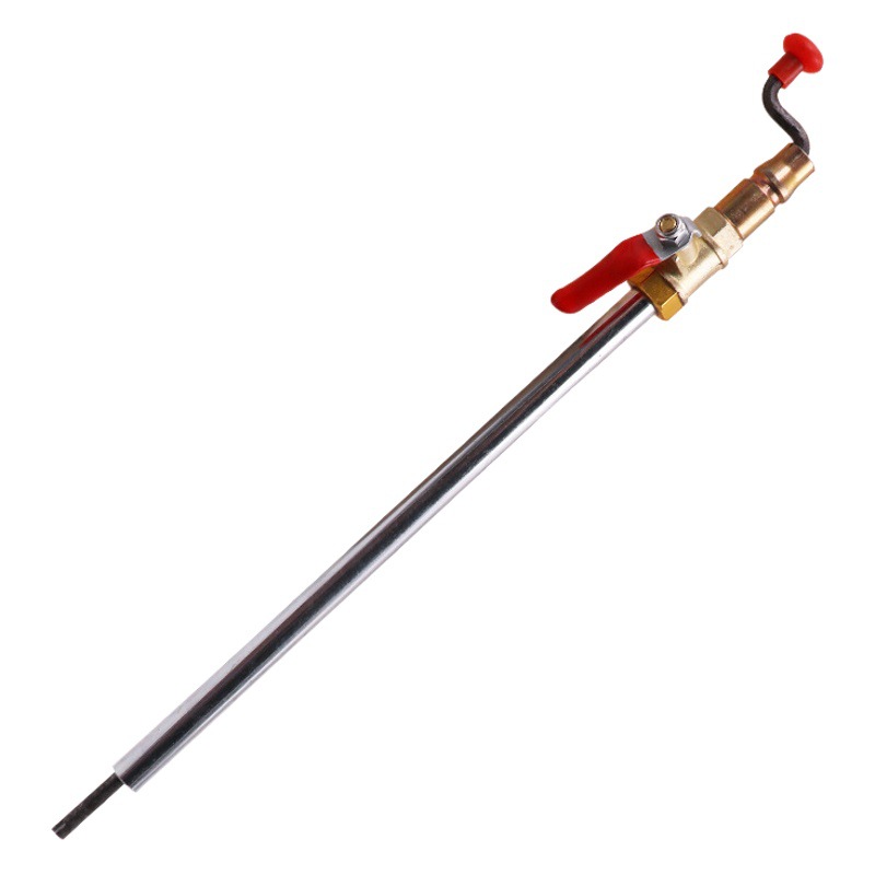 Neumático de coche manivela rápida varilla inflable neumático de camión grande varilla recta Inflador de coche eléctrico Universal Air Rod