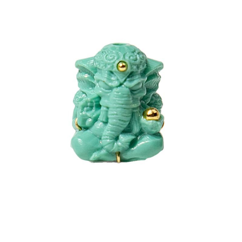 turquoise carved bracelet