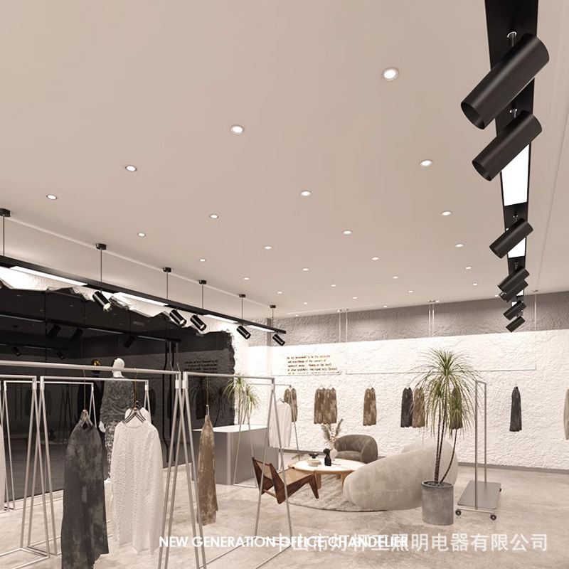 Tienda de pista comercial Spotlight Led Showroom Spotlight tienda de ropa Supermercado Gym Spotlight Office