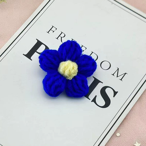 Bald Puff Flower brooch