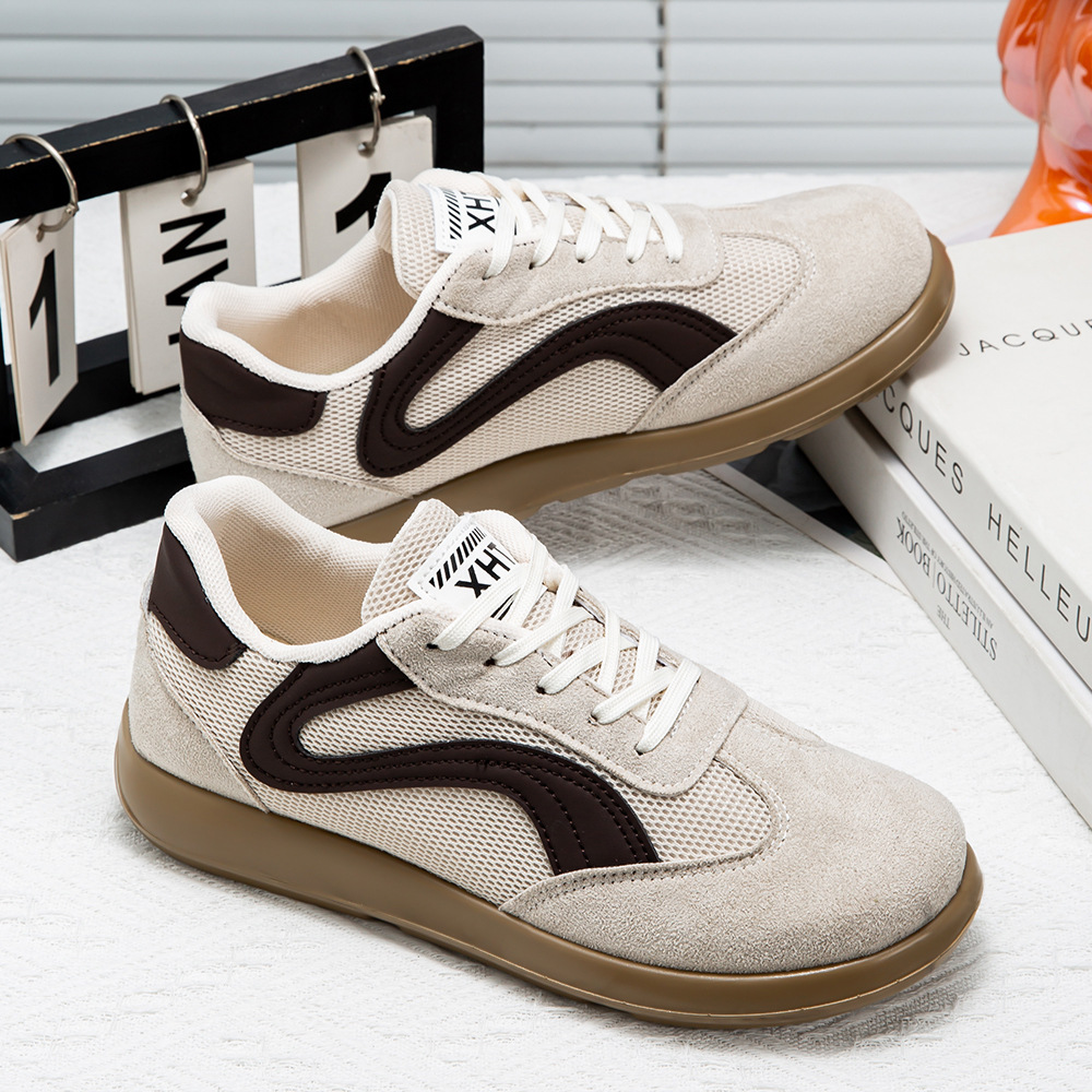 Neue Schuhe für den Frühling: Mesh-Sneaker, lässige, trendige deutsche Trainingsschuhe für den Campus, ultraleichte Damenschuhe mit weicher Sohle_voghion.com