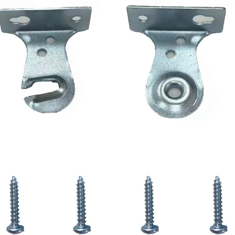 Cross-Border Direct Supply Sunshade Metal Bracket 1-Piece Set Roller Curtain Accessories Anti-Deformation and Anti-Falling