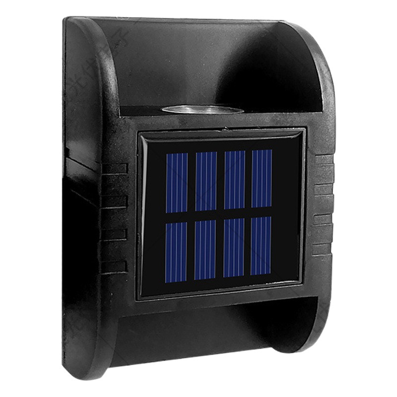 Nueva lámpara solar de inducción lámpara de pared de doble cabeza LED patio al aire libre lámpara de lavado jardín Villa balcón luz de la noche